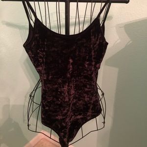 Velvet Cami Bodysuit